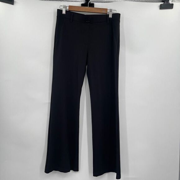 Betabrand Women's Black Yoga Pants Boot-Cut Size Medium - Picture 1 of 5